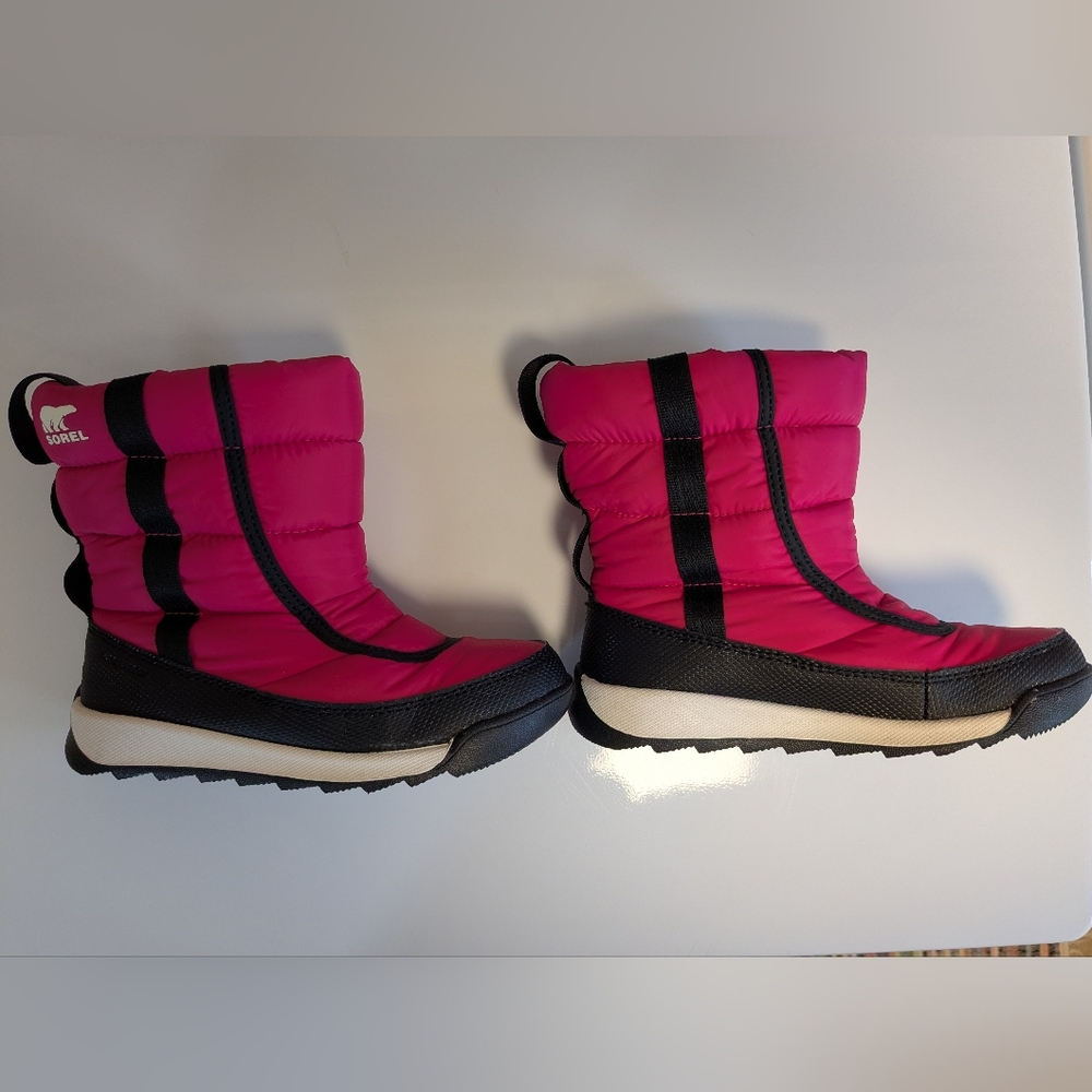 Sorel Kids Hot Pink Snow Boots Size 12